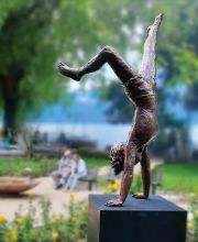 Photo d'une sculpture de Tatiane Potapova